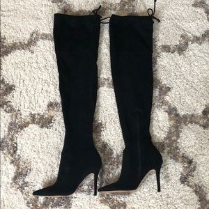 Aldo over the knee faux suede boot